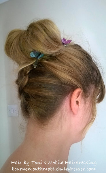 Hair-up by Toni, mobile hairdresser in Bournemouth, Wimborne and surrounding areas