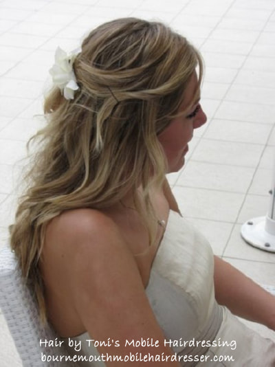 Bridesmaids Hair by Toni, mobile hairdresser in Bournemouth, Poole, Christchurch, Ferndown, Wimborne and more.