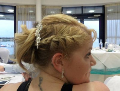 Hair up style by Toni, mobile hairdresser in wimborne, ferndown, verwood and surrounding areas