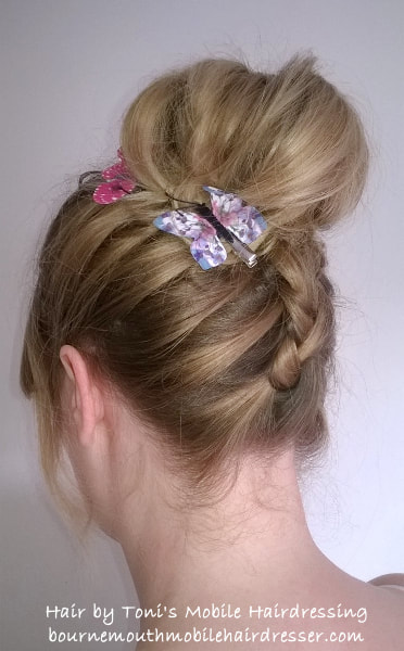 Hair-up by Toni, mobile hairdresser in Bournemouth, Poole and surrounding areas