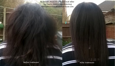 Brazilian Blow Dry by Toni, mobile hairdresser in Bournemouth, Poole, Christchurch, Ferndown, Wimborne and surrounding areas
